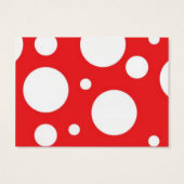 Santa Christmas Gift Label Visitekaartje (Achterkant)