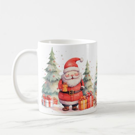 Santa Christmas Mug (Gauche)