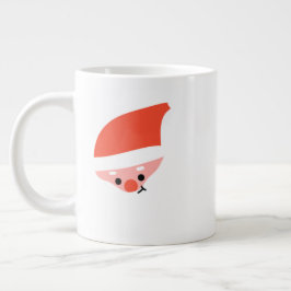 Santa Christmas Mug – Jolly Holiday Cocoa & Coffee Extra Grote Beker
