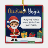 Santa Christmas Ornament (Voorkant)