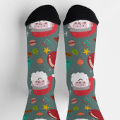 Santa Christmas Socks Sokken (Top)