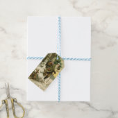  Santa Christmas Victoriaans vakantie Cadeaulabel (Met Touw)