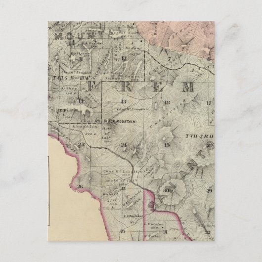 Santa Clara Co. 4 Briefkaart (Voorkant)