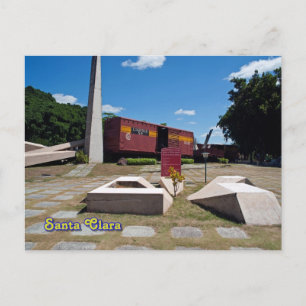 Santa Clara, Cuba. The derailed train 3 Briefkaart