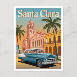 Santa Clara Cuba Vintage Briefkaart