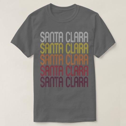 Santa Clara, UT Style Utah T-shirt (Design voorkant)