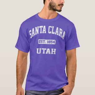 Santa Clara Utah UT  staat Athletische stijl T-shirt