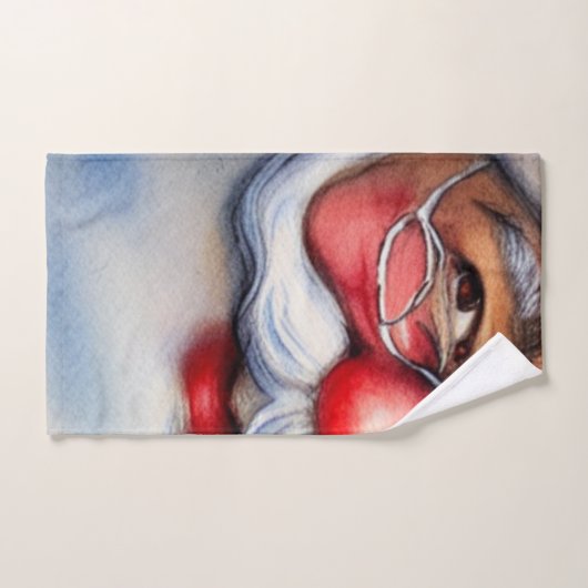 Santa Claus (Serviette à main)