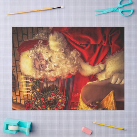 Santa Claus 4 Tissuepapier (Craft)