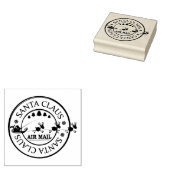 Santa Claus Air Mail Rubberstempel (Gestempeld)