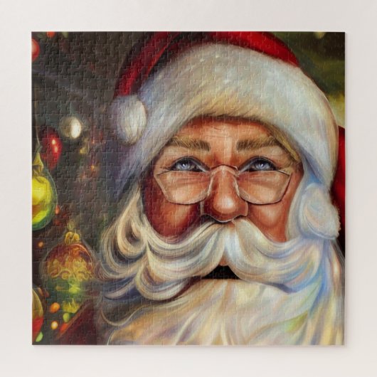 SANTA CLAUS ART JIGSAW PUZZLE (Vertical)