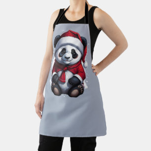 Santa Claus Baby Panda Kerstmis Schort
