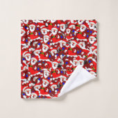 Santa Claus Bad Handdoek (Wasdoekje)