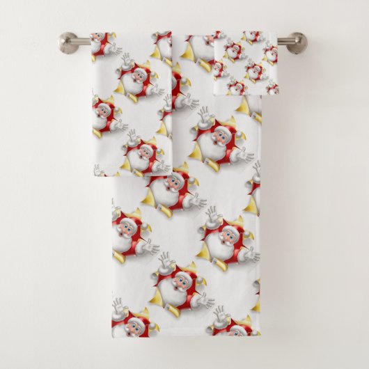 Santa Claus Bad Handdoek (Insitu)