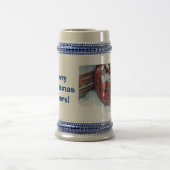 Santa Claus Bag in sneeuw Bierpul (Center)