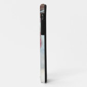 Santa Claus Bag in sneeuw Case-Mate iPhone Case (Achterkant/links)