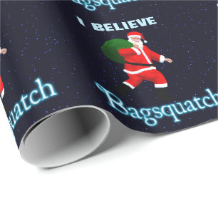 Santa Claus - Bagsquatch Cadeaupapier