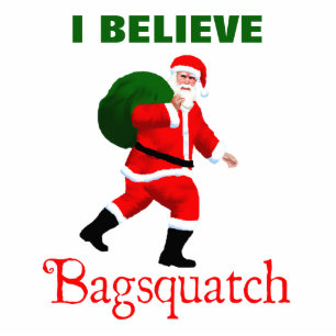 Santa Claus - Bagsquatch Fotobeeldje Magneet