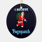 Santa Claus - Bagsquatch Keramisch Ornament (Links)