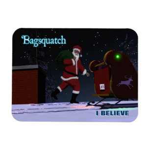 Santa Claus - Bagsquatch Magneet