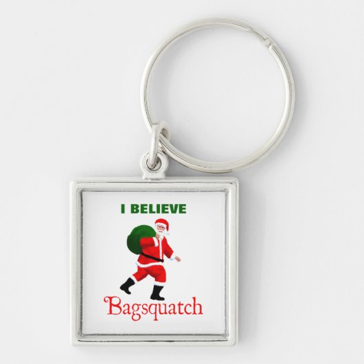 Santa Claus - Bagsquatch Sleutelhanger (Voorkant)