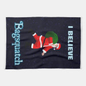 Santa Claus - Bagsquatch Theedoek (Horizontaal)