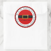 Santa Claus Belly Kerstvakantie Stickers (Tas)