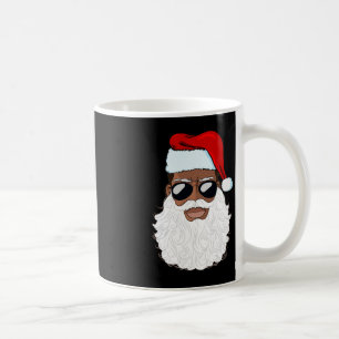 Santa Claus Black Xmas Santa Afro African American Koffiemok