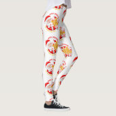 Santa Claus blij leggings nieuw jaar (Rechts)