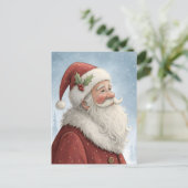Santa Claus Briefkaart (Staand voorkant)