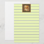 Santa Claus  Briefpapier (Voorkant / Achterkant)