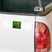 Santa Claus Bumpersticker (Op Truck)