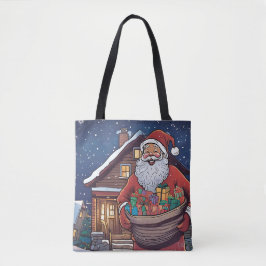 Santa Claus Cadeau Bag | Draagtas