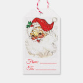 Santa Claus Cadeaulabel (Achterkant)