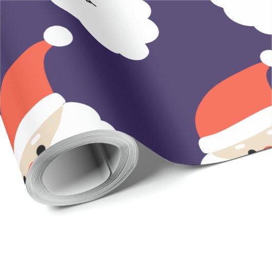 Santa Claus Cadeaupapier (Rol Hoek)