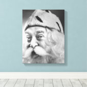 Santa Claus Canvas Afdruk (Insitu (Houten vloer))