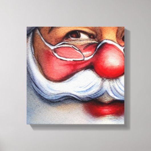 Santa Claus Canvas Afdruk (Voorkant)