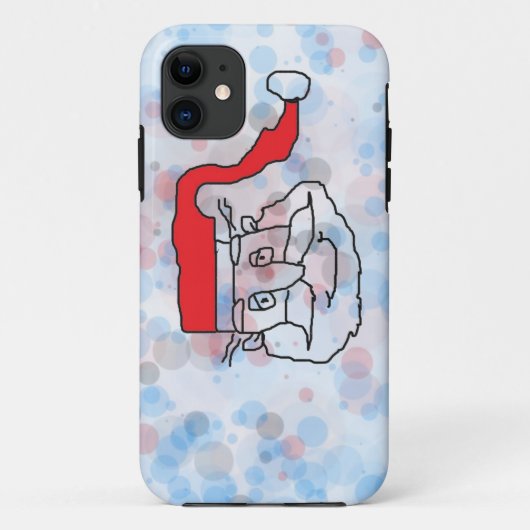 Santa Claus Case-Mate iPhone Case (Achterkant)