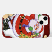 Santa Claus Case-Mate iPhone Case (Achterkant (horizontaal))