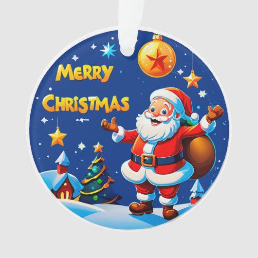 Santa Claus Cheerful Greeting (devant)