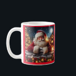 SANTA CLAUS CHRISTMAS CAFÉ MUGS<br><div class="desc">PÈRE NOËL NOËL CAFÉ MUG</div>