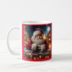 SANTA CLAUS CHRISTMAS CAFÉ MUGS
