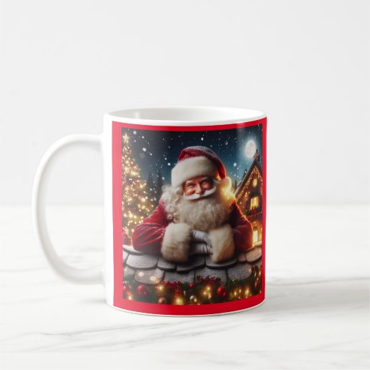 SANTA CLAUS CHRISTMAS CAFÉ MUGS (Gauche)