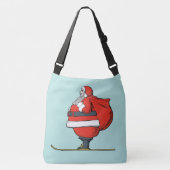 SANTA CLAUS CHRISTMAS CROSS BODY BAG PURY CROSSBODY TAS (Voorkant)