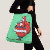 SANTA CLAUS CHRISTMAS CROSS BODY BAG PURY CROSSBODY TAS (Dichtbij)