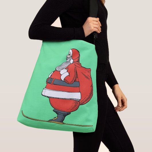 SANTA CLAUS CHRISTMAS CROSS BODY BAG PURY CROSSBODY TAS (Dichtbij)