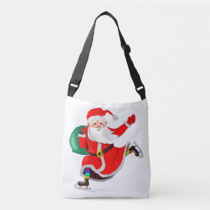 Santa Claus Christmas Crossbody Bag Crossbody Tas