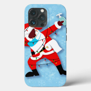 Santa Claus Dabbing kerstviid iPhone 13 Pro Hoesje