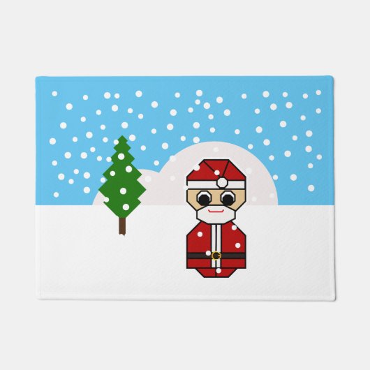 Santa Claus Deurmat (Voorkant)