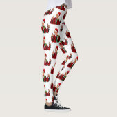 santa claus donald trump leggings kerst (Rechts)